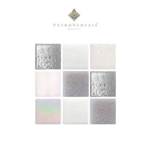 Mezcla Ciclón Stella, (25% A010 + 25% A010B + 25% A54 + 25% A53B) 2×2 cm – Vetro Venezia